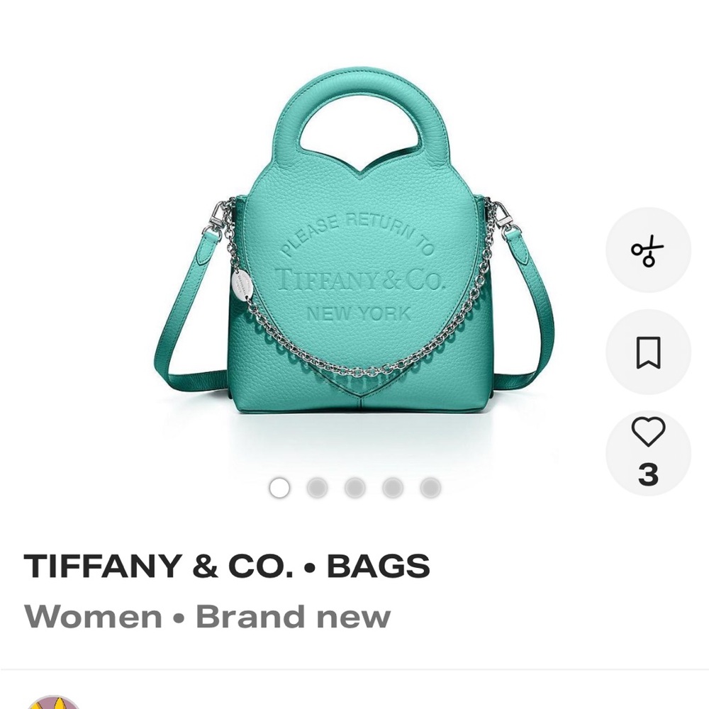 Tiffany & Co. Aqua Crossbody Bag
